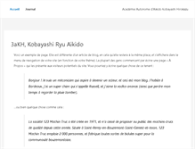 Tablet Screenshot of 3aikido.org